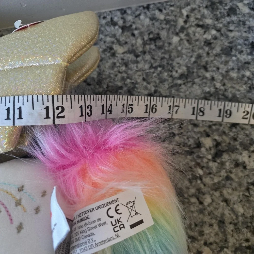 GUND My Magical Light & Sound Unicorn Plush Stuffed Animal Toy White Gold Medium